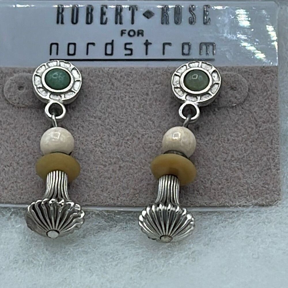Robert Rose gemstone earrings for Nordstrom.